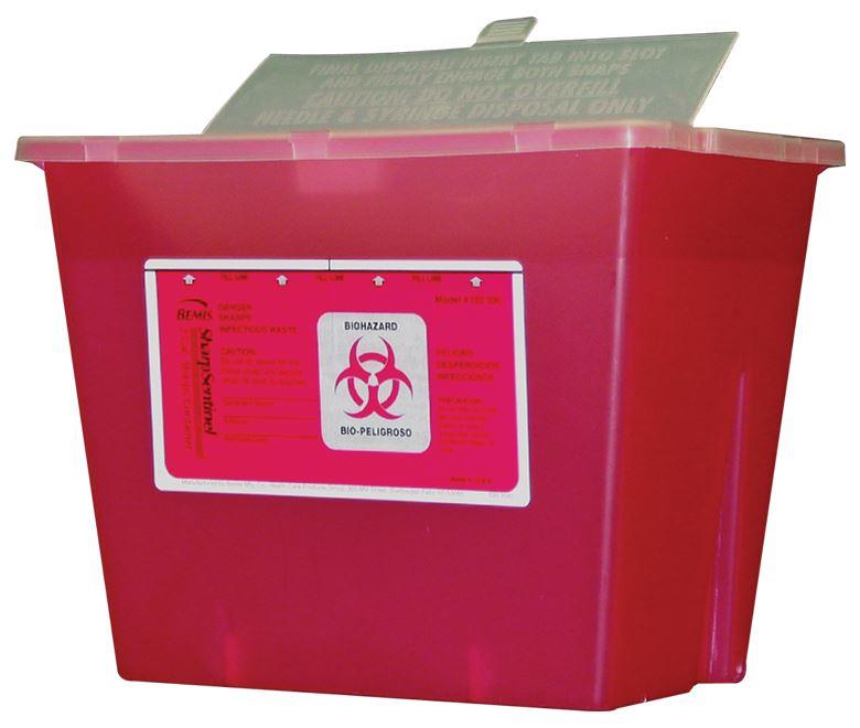 Advantage Maintenance Products Sharps Containers, 2 Gallon